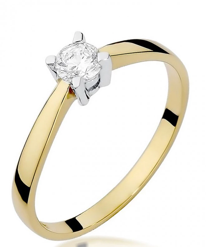 Bonore - Gold 585 - Diamond 0,2 ct ring 86197