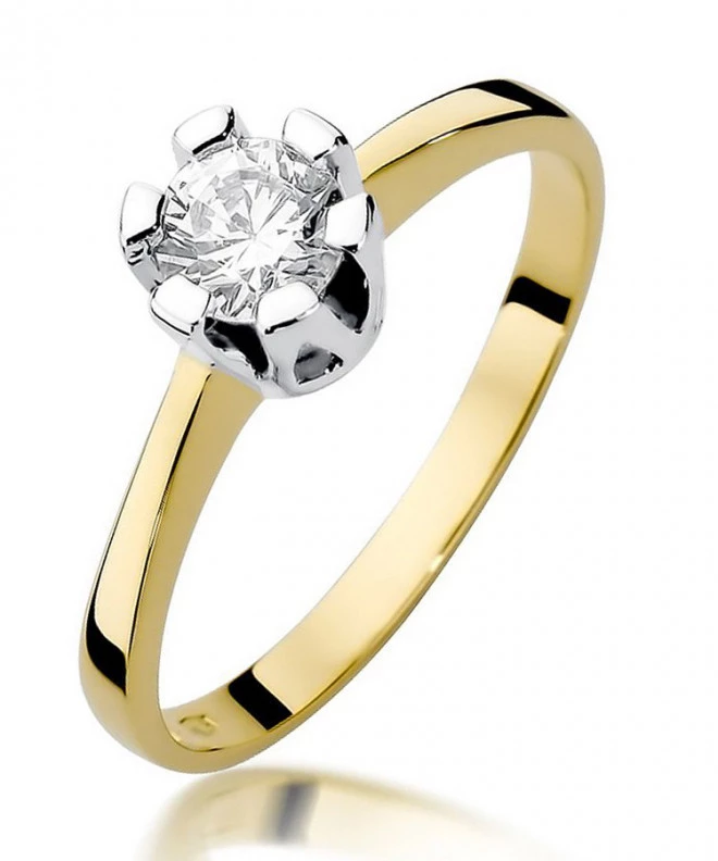 Bonore - Gold 585 - Diamond 0,7 ct ring 91324