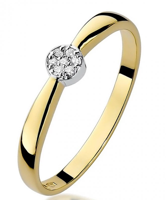 Bonore - Gold 585 - Diamond 0,04 ct ring 81064