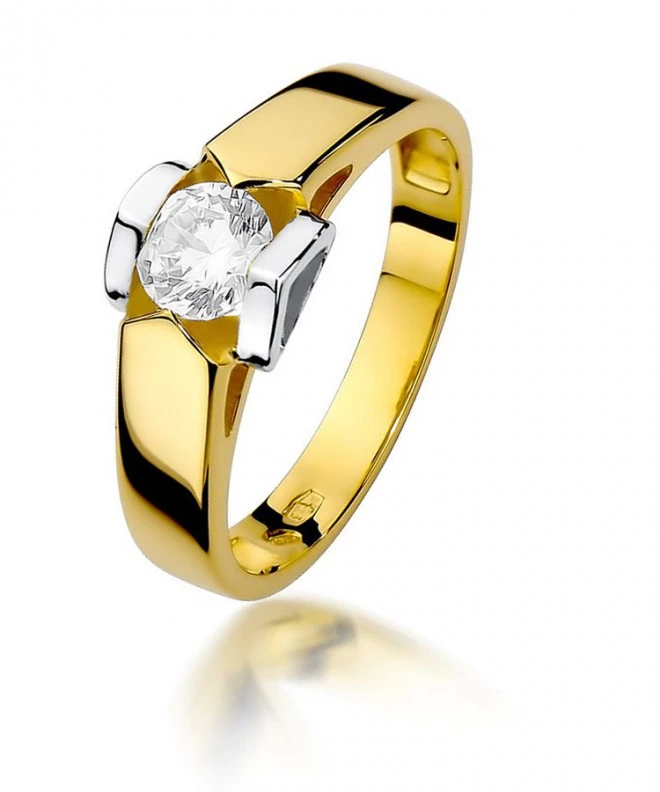 Bonore - Gold 585 - Diamond 0,5 ct ring 90298