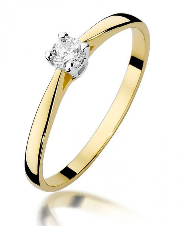 Bonore - Gold 585 - Diamond 0,15 ct ring 85174