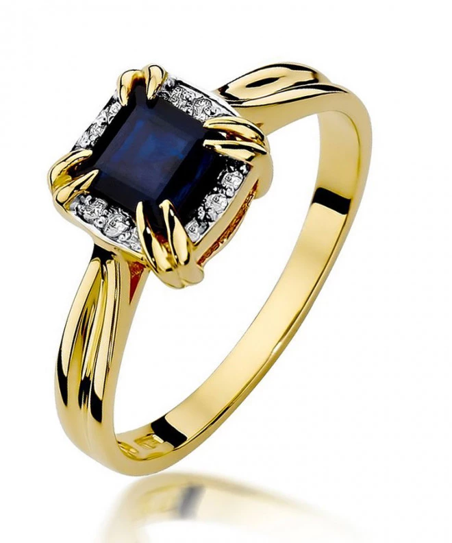 Bonore - Gold 585 - Sapphire 0,7 ct ring 97504