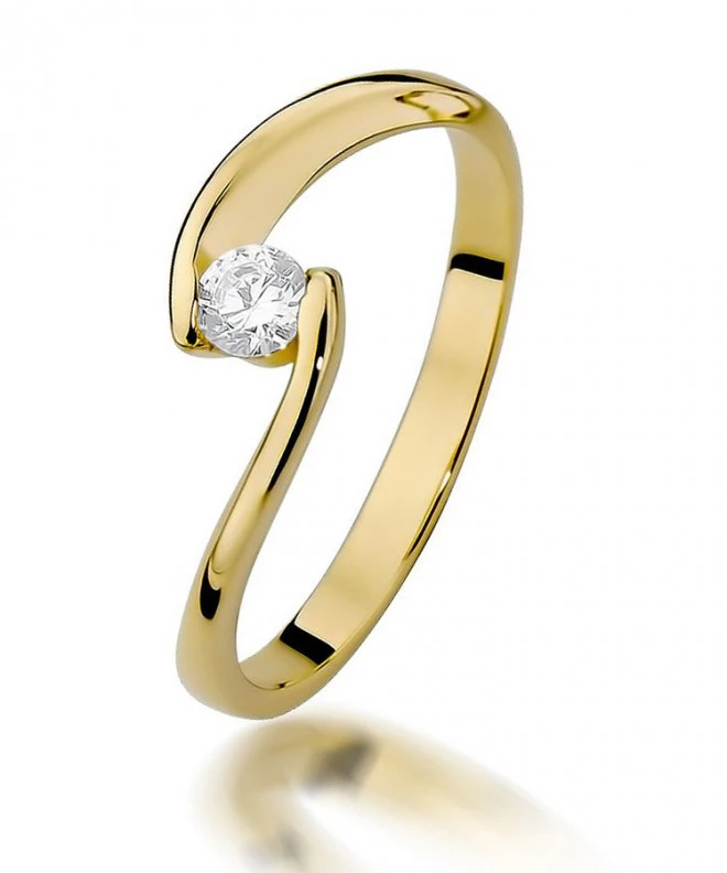 Bonore - Gold 585 - Diamond 0,15 ct ring 86168