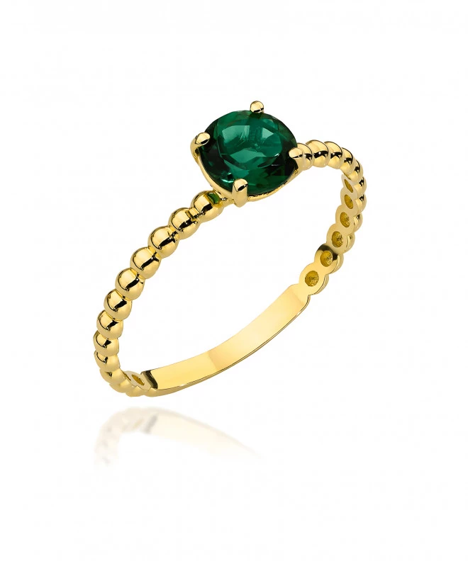 Bonore - Gold 585 - Kwarc ring 145425