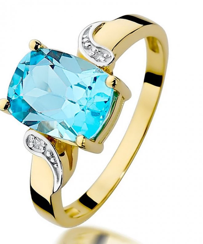Bonore - Gold 585 - Topaz 2,4 ct ring 101703