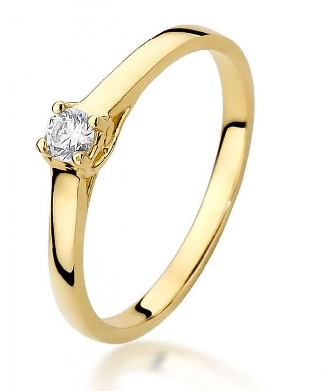 Bonore - Gold 585 - Diamond 0,12 ct ring 86186