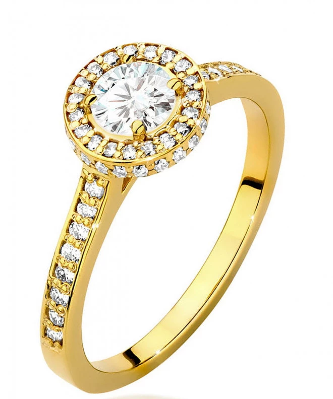 Bonore - Gold 585 - Diamond 0,5 ct ring 91335