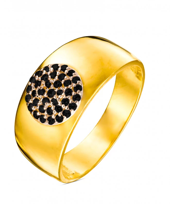 Bonore - Gold 585 - Cubic Zirconia ring 135201