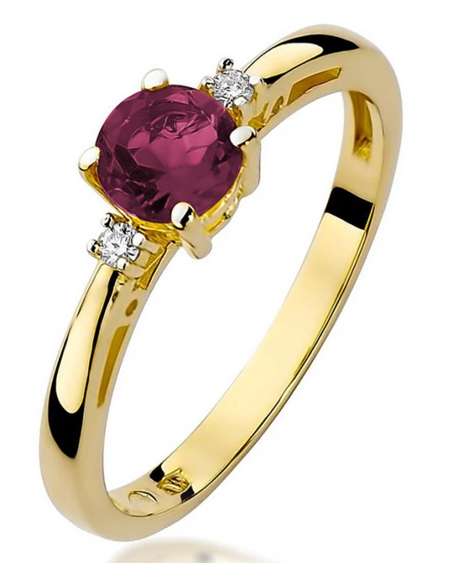Bonore - Gold 585 - Ruby 0,6 ct ring 94424