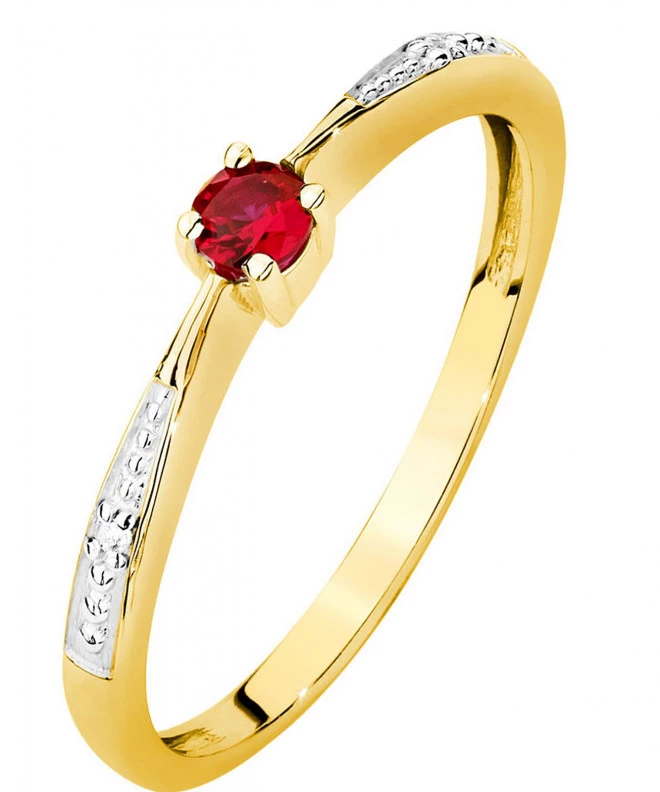 Bonore - Gold 585 - Ruby 0,15 ct ring 94418