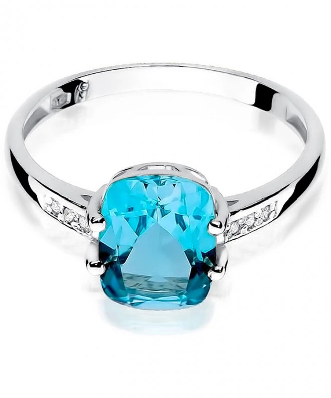 Bonore - White Gold 585 - Topaz 2,4 ct ring 126587