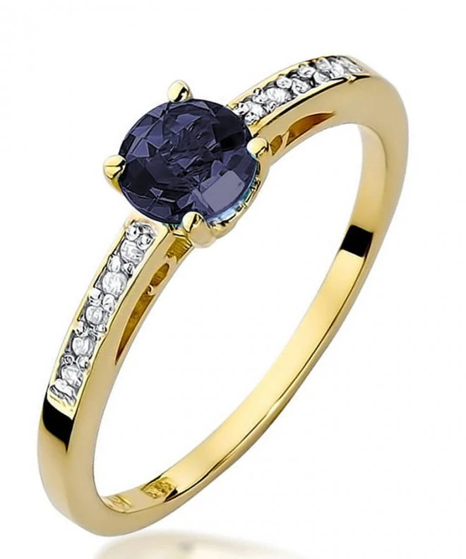 Bonore - Gold 585 - Sapphire 0,5 ct ring 96478
