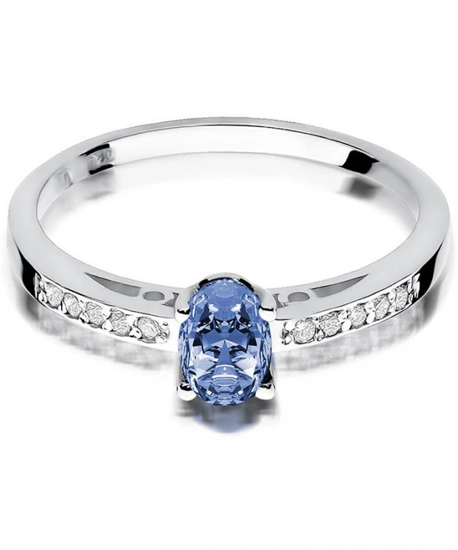 Bonore - White Gold 585 - Tanzanite 0,4 ct ring 125470