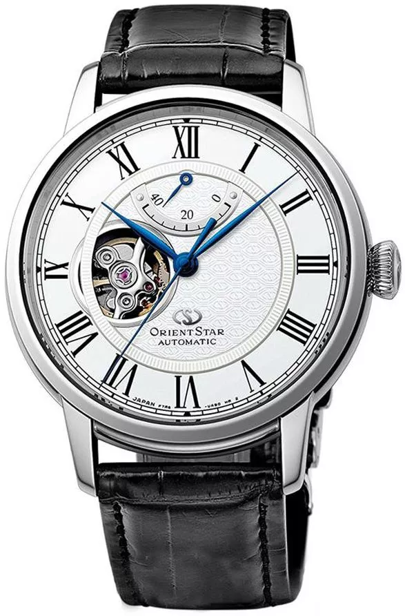 Orient Star Open Heart Men's Watch RE-HH0001S00B