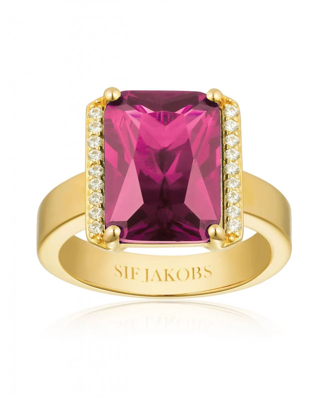 SIF JAKOBS Roccanova ring SJ-R42267-PKCZ-YG-54