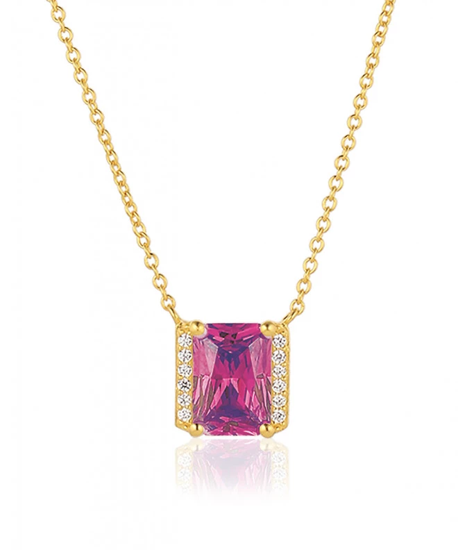 SIF JAKOBS Roccanova necklace SJ-N42276-PKCZ-YG