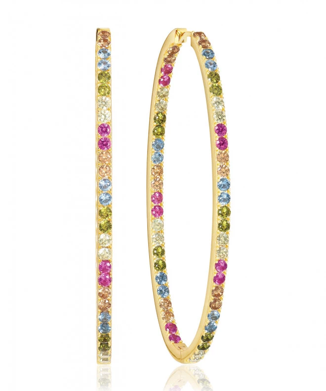 SIF JAKOBS Ellisse earrings SJ-E2314-XCZ-YG