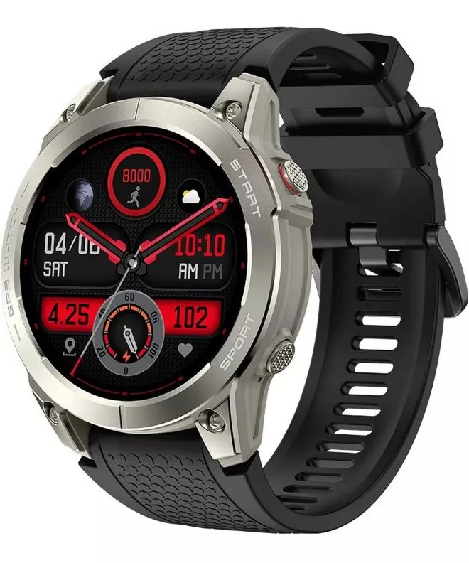 Manta Activ X GPS Silver SET Smartwatch SWA001SL (SWA001SV)