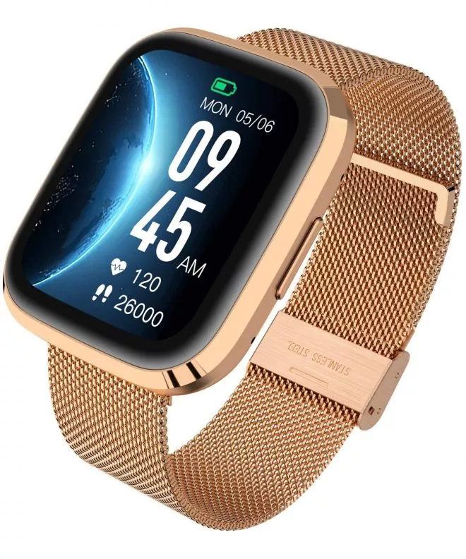 Garett GRC STYLE Gold Steel Smartwatch							 5904238484869