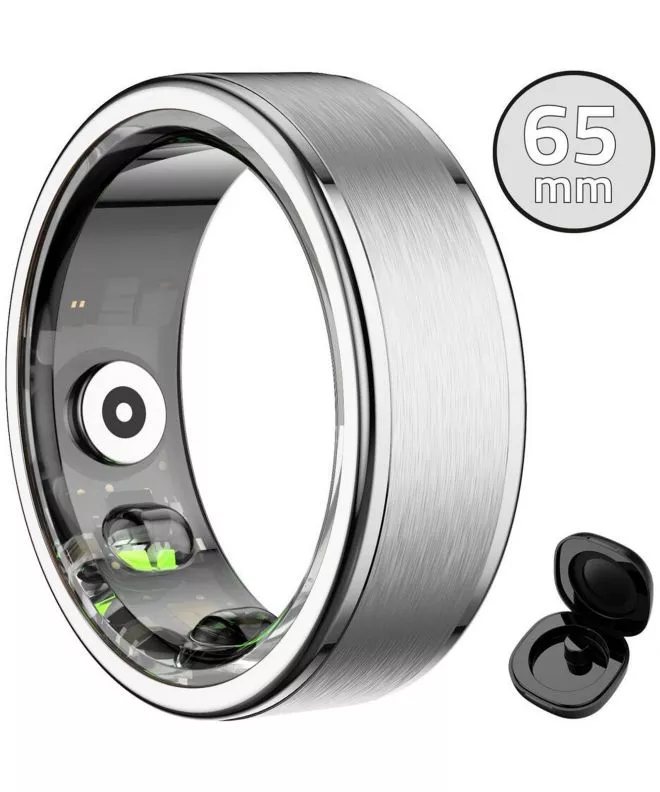 Manta OneRing Silver 65 mm unisex smartring SR01SL-65