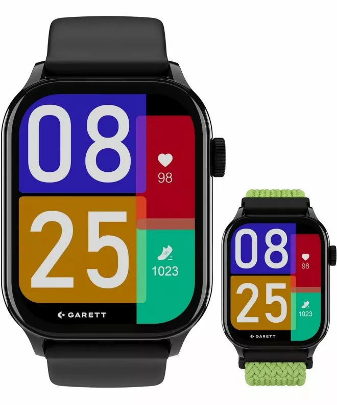 Garett Activity 3 Black SET unisex smartwatch 5904238487242