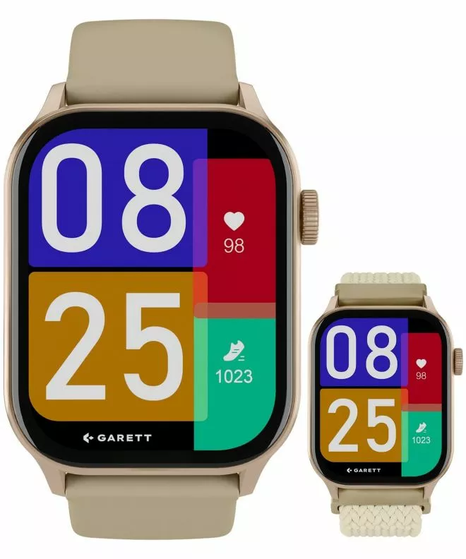Garett Activity 3 Gold SET unisex smartwatch 5904238487259