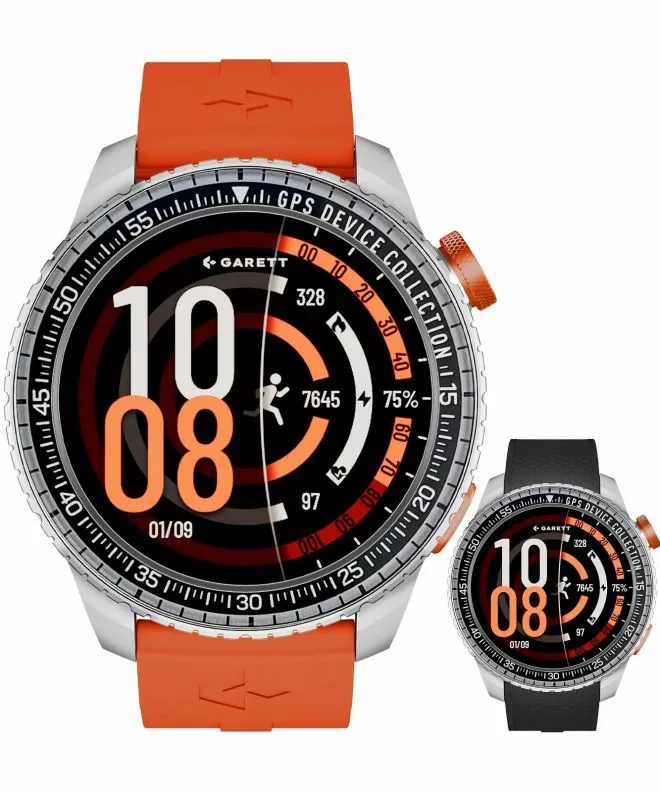 Garett Compass Silver SET gents smartwatch 5904238487365