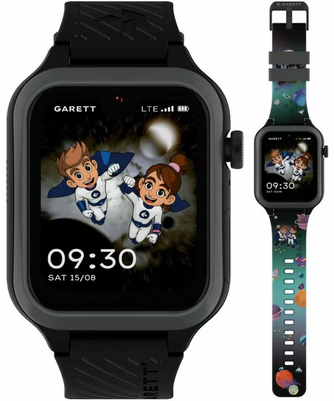 Garett Kids Essa AI 4G Black SET kids smartwatch 5904238487266