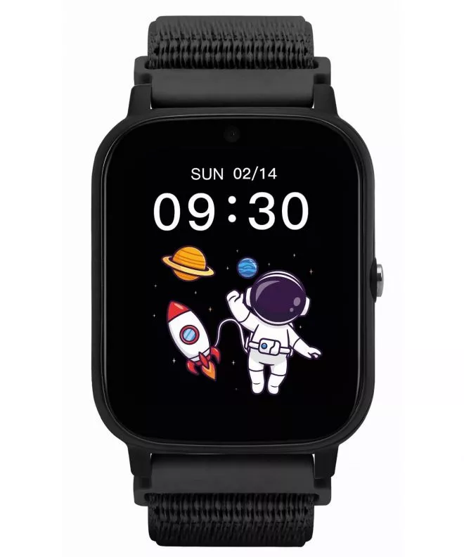 Garett Kids Tech 4G Black Velcro kids smartwatch 5904238484982