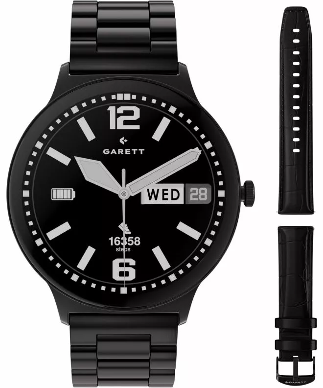 Garett Quantum Glow Black SET gents smartwatch 5904238487570
