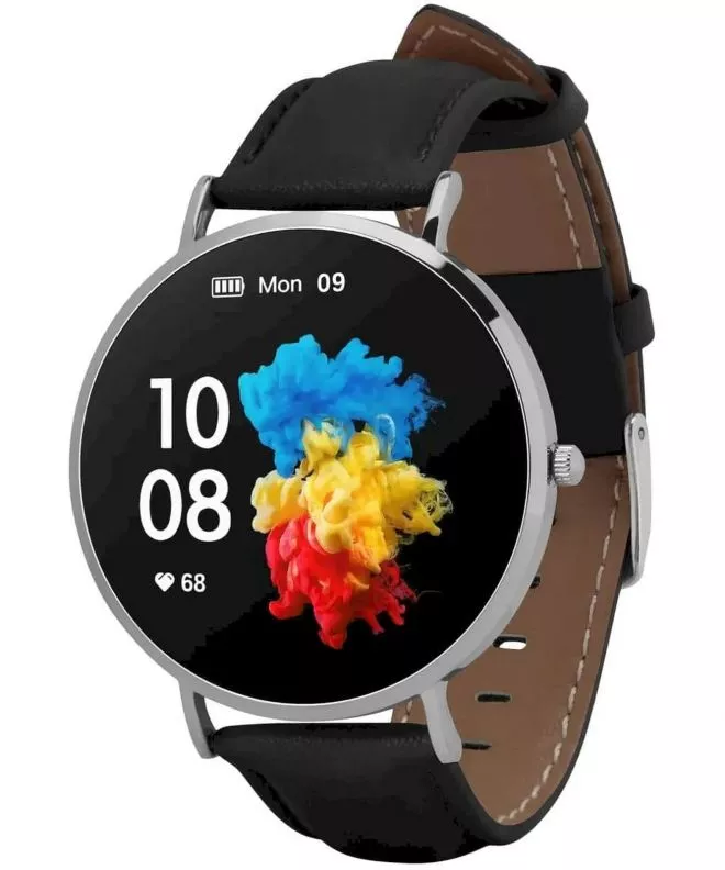 Garett Verona Silver-Black ladies smartwatch 5904238484517