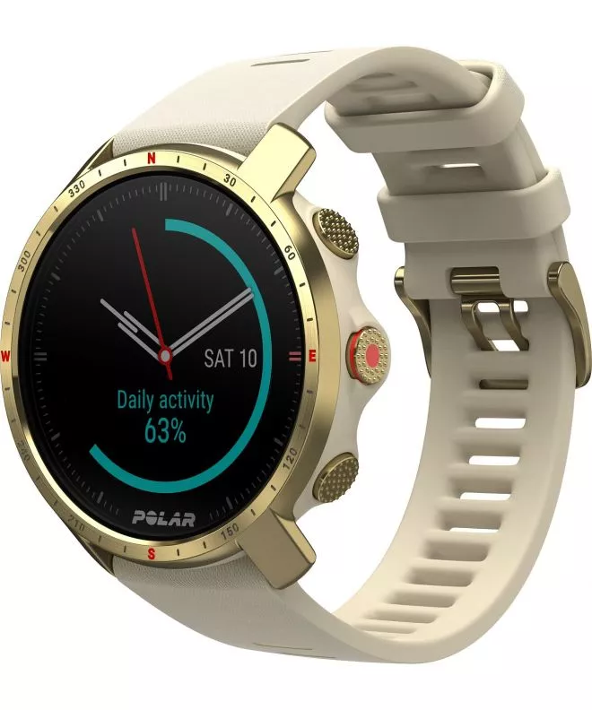 Polar Grit X Pro Champagne Gold M/L Smartwatch 725882058719