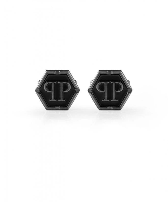 PHILIPP PLEIN Hexagon cufflinks PJ9AA07CU