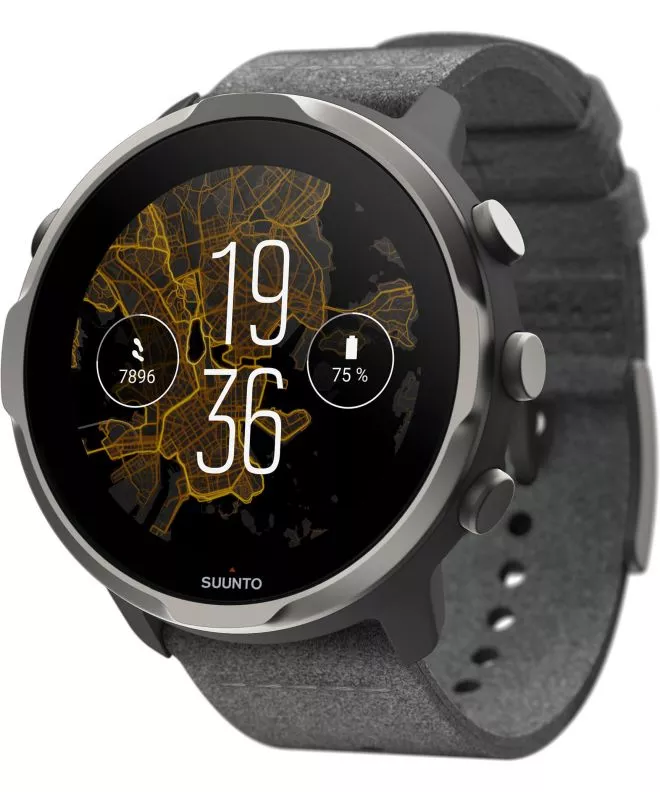 Suunto 7 Graphite SET Limited Edition Wrist HR GPS Watch SS050595000