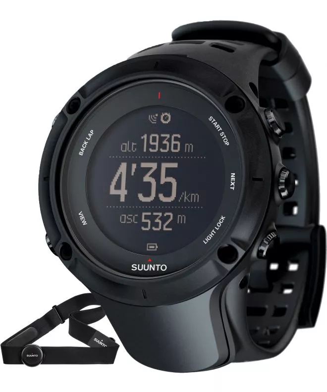 Suunto Ambit 3 Peak Black GPS Watch + HR SS020674000