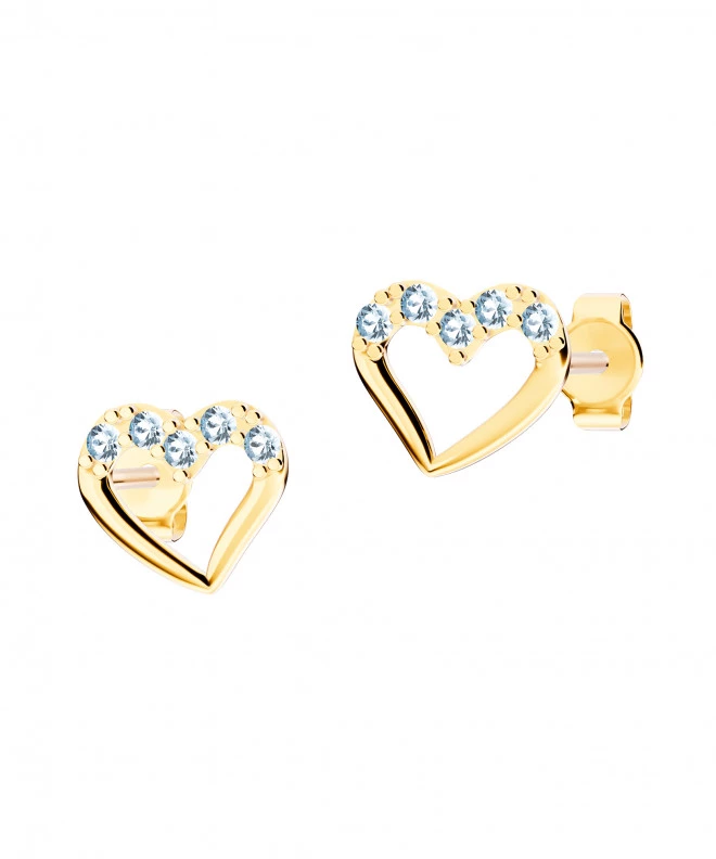 Bonore - Gold 585 - Cubic Zirconia earrings 145948