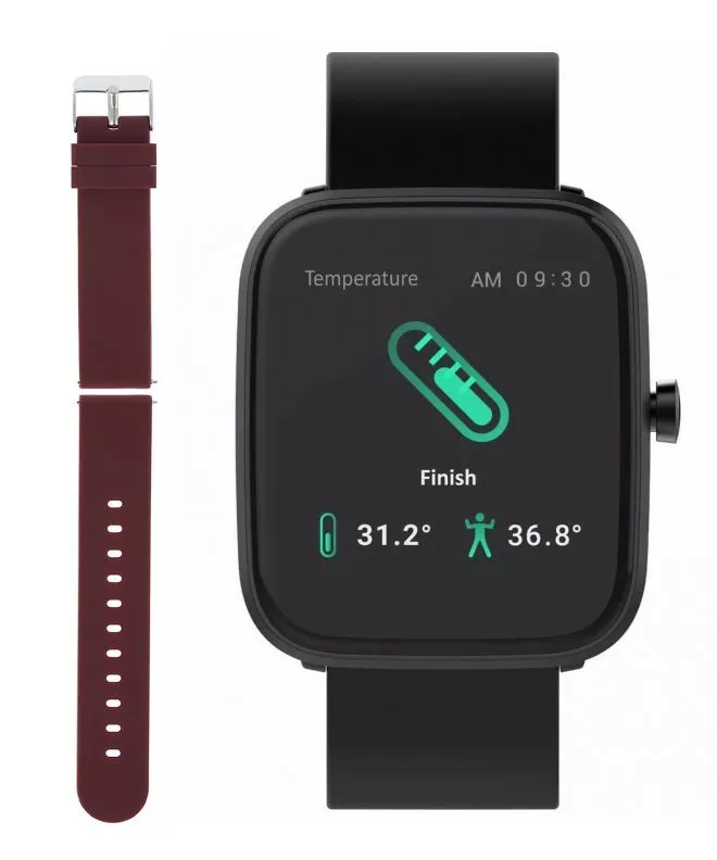 Vector Smart Classic + additional strap Vector Smart unisex smartwatch VCTR-31-01BKC
