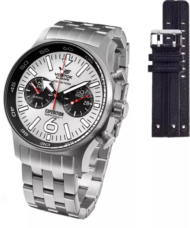 Vostok Europe Expedition North Pole-1 Limited Edition + strap Vostok gents watch 6S21-595A642-38321