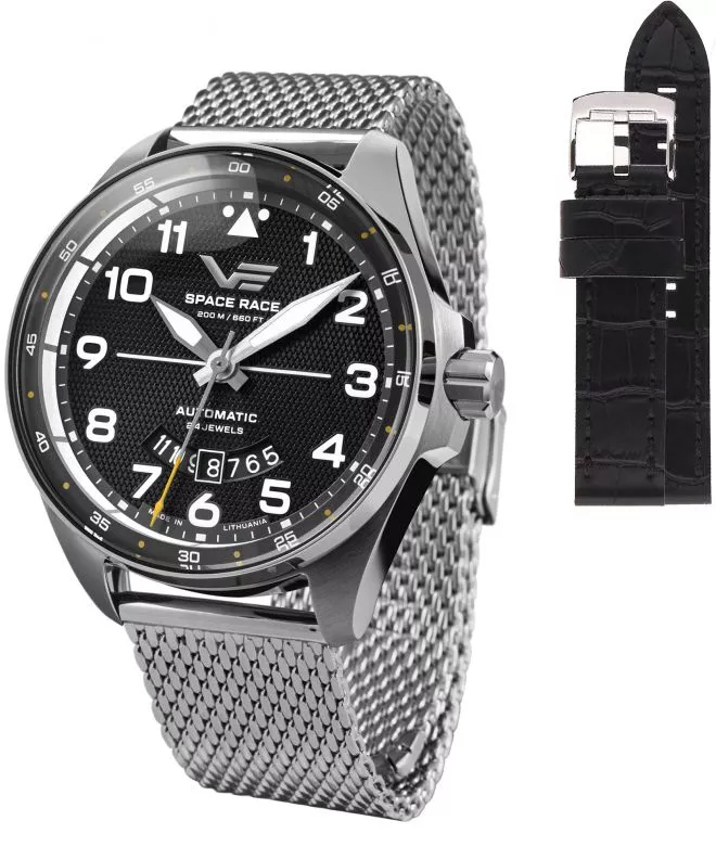 Vostok Europe Europe Space Race Automatic Limited Edition + Vostok strap gents watch NH35A-325A745-04432
