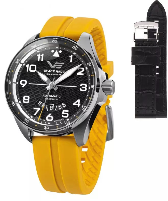Vostok Europe Europe Space Race Automatic Limited Edition + Vostok strap gents watch NH35A-325A745-45343