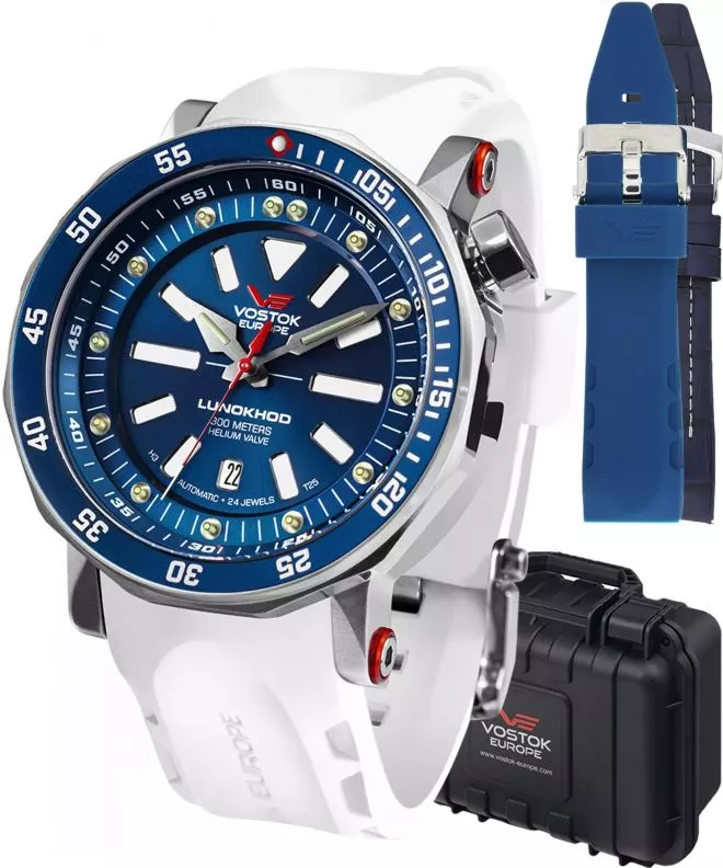 Vostok Europe Lunokhod-2 Automatic Limited Edition + 2 straps Vostok gents watch NH35A-620A634-42403