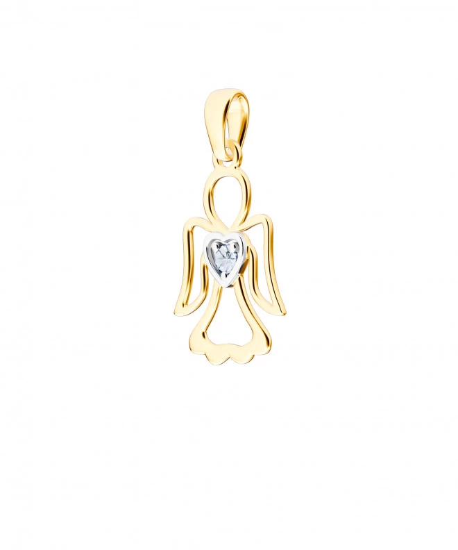 Bonore - Gold 585 - Cubic Zirconia pendant 143859