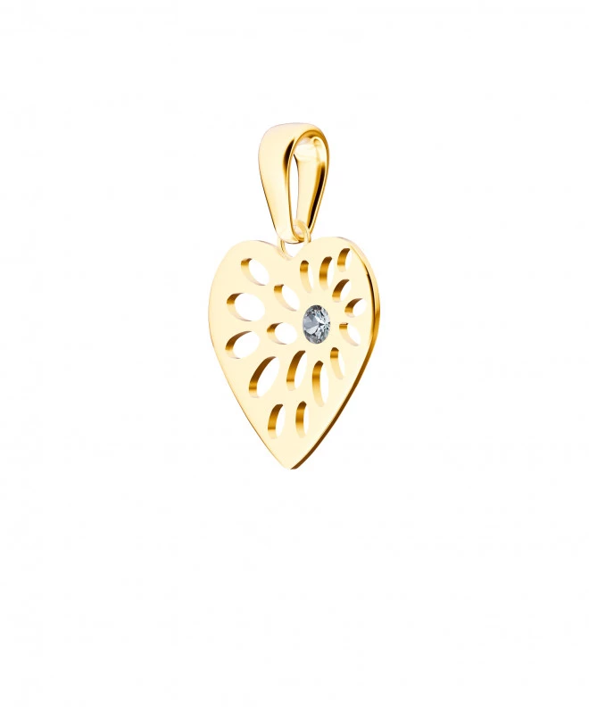 Bonore - Gold 585 - Cubic Zirconia pendant 143930