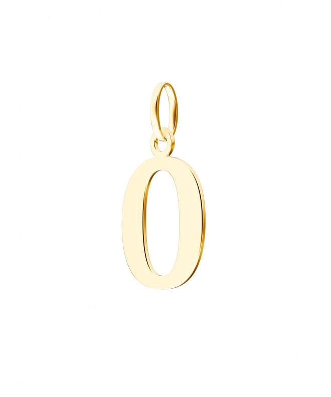 Bonore - Gold 585 - Letter O 24 mm pendant 143916