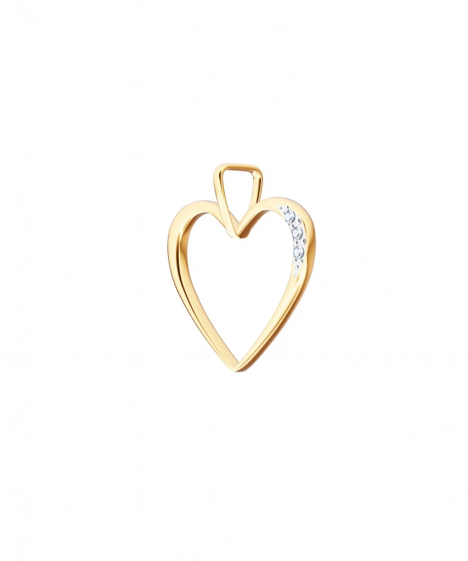 Bonore - Gold 585 - Cubic Zirconia pendant 143966
