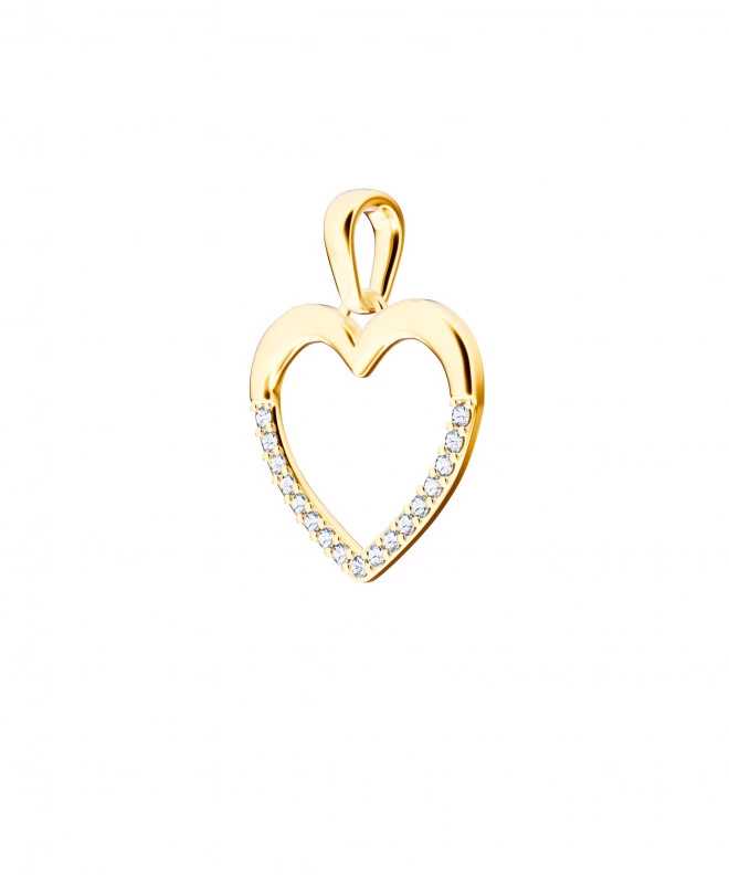 Bonore - Gold 585 - Cubic Zirconia pendant 140842