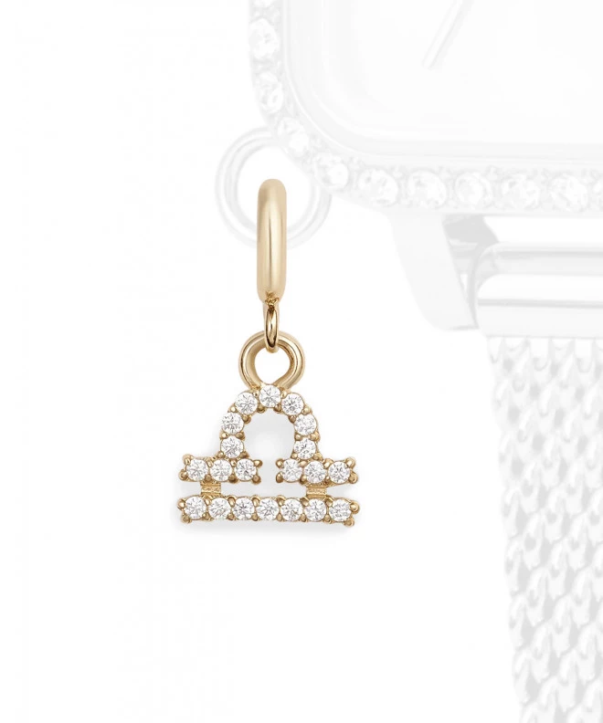 Daniel Wellington Charm Gold Libra pendant DW01500007