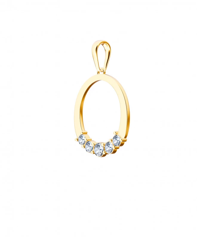 Bonore - Gold 585 - Cubic Zirconia pendant 143919