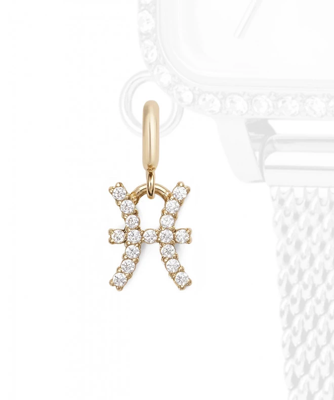Daniel Wellington Charm Gold Pisces pendant DW01500012