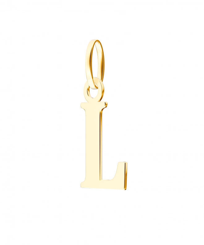 Bonore - Gold 585 - Letter L 17 mm pendant 143870